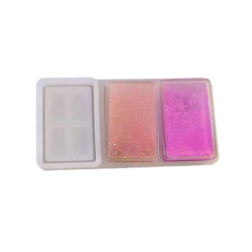 Rebellious High Definition Transparente Formen Fließender Sand Goo Karte Ziegel Silikonform Einzigartige Dekorationen Herstellu von Rebellious