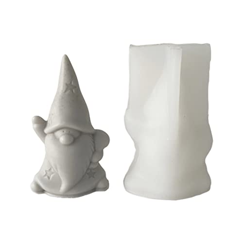 Rebellious Mode Santa Kerze Silikon Form Kerze Design Weihnachten Halloween Hause Ornament Handwerk Werkzeug von Rebellious