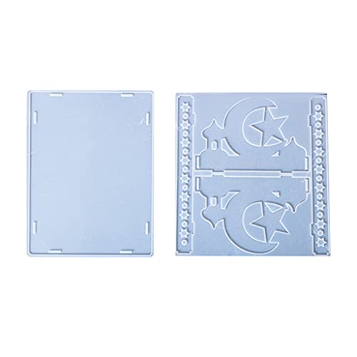 Rebellious Mond Stern Schloss Form Silikon Schmuck Tablett Form Kunst Handwerk Dekorative Home Dekorat von Rebellious