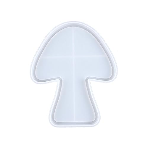 Rebellious Pilz Untersetzer Epoxidharz Form Lagerung Tablett Teller Matte Silikon Form Handwerk Schmuck von Rebellious