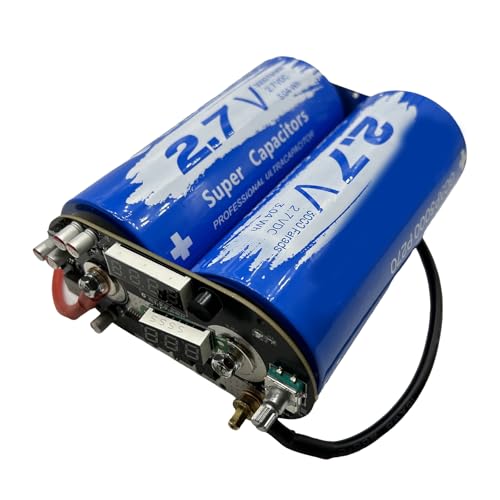 Rebellious Professionelle Superkondensatoren 5 4 V 1500F Superkondensator Schutzplatinenkondensator Für Autoschweißgeräte Rebellious Professionelle Superkondensatoren 5 4 V 1500F Superkondensator Schutzplatinenkondensator Für Autoschweißgeräte von Rebellious