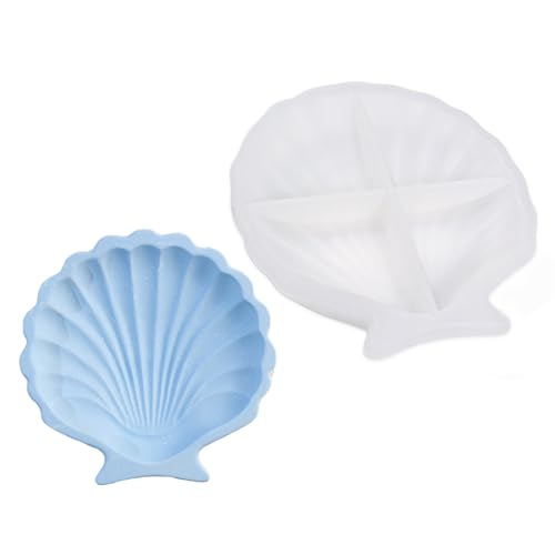 Rebellious Stilvolle Silikon-Muschelschalenform, flexible Silikonplatten-Bastelform für elegante Gipsschalen in Muschelform Rebellious Stilvolle Silikon-Muschelschalenform, flexible Silikonplatten-Bastelform für elegante Gipsschalen in Muschelform von Rebellious