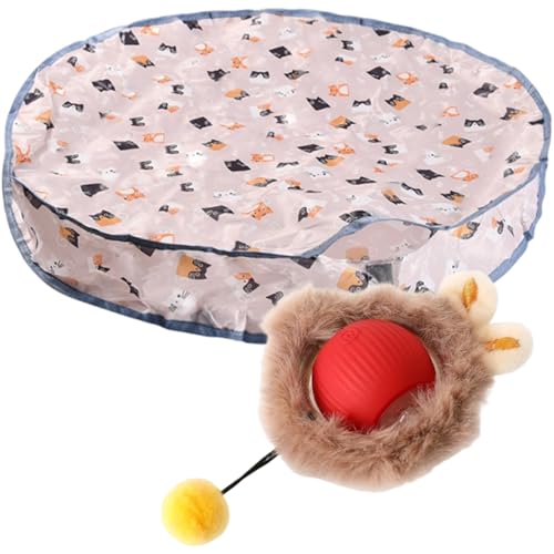 Rebellious Versteck Und Sucht Interaktiv Katzenspielzeug Mit Abnehmbaren Spielmatten Die Sich Sicher Für Bewegung Und Neugierde Entwickeln Katzen An Der Anreicherung Spielzeug Rebellious Versteck Und Sucht Interaktiv Katzenspielzeug Mit Abnehmbaren Spielmatten Die Sich Sicher Für Bewegung Und Neugierde Entwickeln Katzen An Der Anreicherung Spielzeug von Rebellious