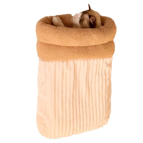 Rebellious Winterkatzen Velvets Fleece Bett Weiche Fässer Formen Bett Bequemer Liegeschlafbeutel Für Wärme Kaltes Wetter Katzen Cave Weiche Samt Rebellious Winterkatzen Velvets Fleece Bett Weiche Fässer Formen Bett Bequemer Liegeschlafbeutel Für Wärme Kaltes Wetter Katzen Cave Weiche Samt von Rebellious