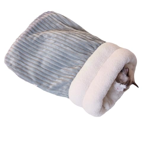 Rebellious Winterkatzen Velvets Fleece Bett Weiche Fässer Formen Bett Bequemer Liegeschlafbeutel Für Wärme Kaltes Wetter Katzen Cave Weiche Samt Rebellious Winterkatzen Velvets Fleece Bett Weiche Fässer Formen Bett Bequemer Liegeschlafbeutel Für Wärme Kaltes Wetter Katzen Cave Weiche Samt von Rebellious