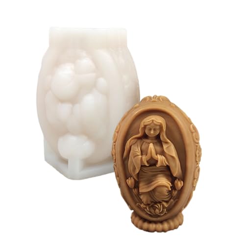 Silikonform Kerze Eier Pflaster Gießen Ornament Epoxidharz Form Kerzenguss von Rebellious