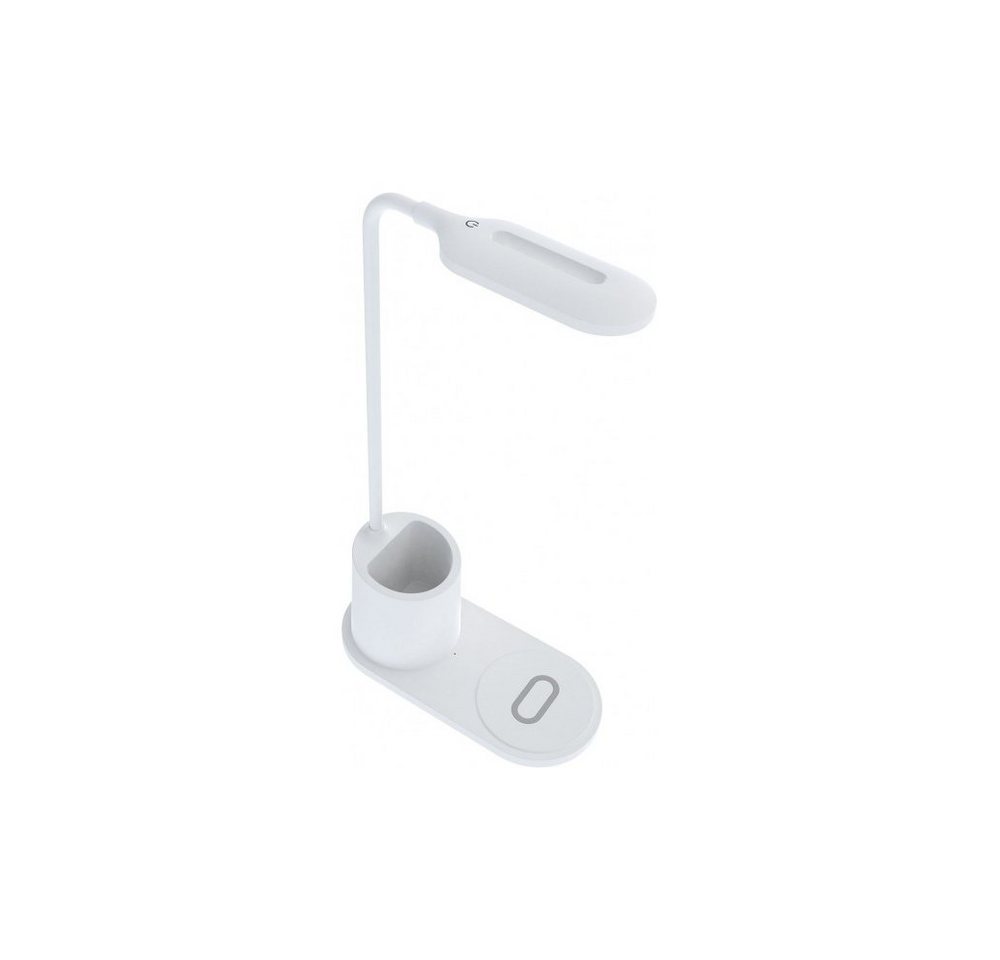 Rebeltec LED Schreibtischlampe mit induktivem Ladegerät W600 10W High Speed Schwarz von Rebeltec
