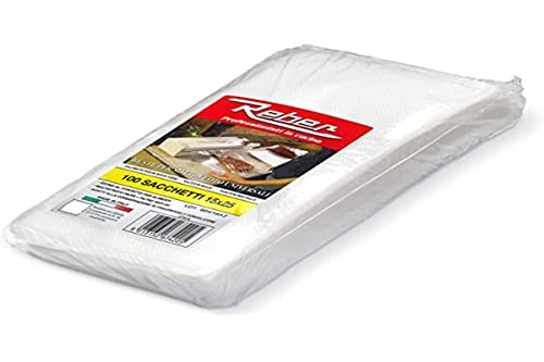 Reber 100 stück vakuumbeutel 15x25 cm geprägte cm von Reber