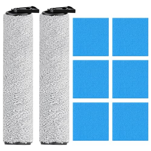 NEW400 Ersatzbürstenwalze und Schwammfilter für Eureka Intelligent Vacuum Cleaner Zubehör für Eureka NEW400 Staubsauger, 2 Bürstenwalzen 6 Schwammfilter NEW400 Ersatzbürstenwalze und Schwammfilter für Eureka Intelligent Vacuum Cleaner Zubehör für Eureka NEW400 Staubsauger, 2 Bürstenwalzen 6 Schwammfilter von Rebirthcare
