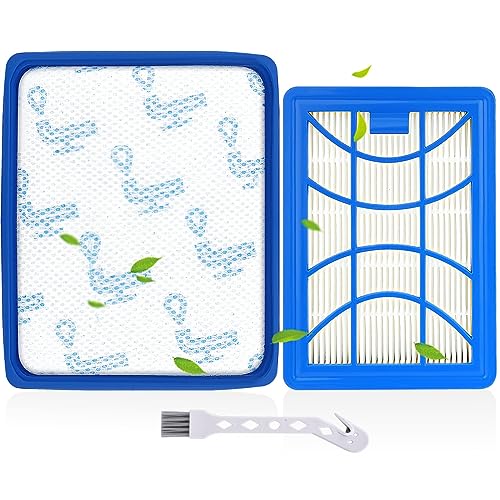 Rebirthcare 1 Stück Filter für Philips PowerPro Expert FC9729 FC9741 FC9742 FC9743 FC9744 FC9745 FC9746 Staubsauger Ersatzfilter Ersatzteile Zubehör Power Cyclone 8 Filter,Ersetzt FC8003/01 FC6042/01 von Rebirthcare