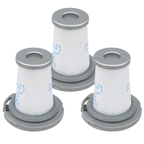 Rebirthcare ZR009006 Filter für Rowenta X-Force Flex 8.60 Filter RH96XX & X-PERT 6.60 RH68XX Akku-Staubsauger RH9611 RH9637 RH9638 RH6821 RH6837 RH6838 Ersatzfilter Ersatzteile Zubehör, 3 Stück von Rebirthcare