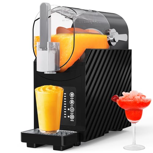 2,5L Slush Maschine, 3-in-1 Slushie Maschine für zu Hause, 3 voreingestellte Programme für Slushie, Cocktail, Milchshake, Frappé, Margaritas, Kein Eis erforderlich, Automatische Reinigung 2,5L Slush Maschine, 3-in-1 Slushie Maschine für zu Hause, 3 voreingestellte Programme für Slushie, Cocktail, Milchshake, Frappé, Margaritas, Kein Eis erforderlich, Automatische Reinigung von Rebonique