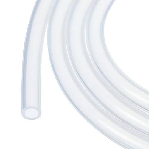 Rebower 10ft Silikonschlauch 4mm ID 6mm OD Transparenter Industrie-Kunststoffschlauch Reine Silikonschläuche für Pumpen, Siphoning, Entwässerung, Bewässerung, Brauen, 1/4" Rebower 10ft Silikonschlauch 4mm ID 6mm OD Transparenter Industrie-Kunststoffschlauch Reine Silikonschläuche für Pumpen, Siphoning, Entwässerung, Bewässerung, Brauen, 1/4" von Rebower