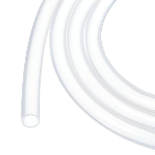 Rebower Silikonschlauch Lebensmittelecht 8mm ID x 10mm OD, 2 Meter Kondensatschlauch, Transparenter Wasserleitung für Pumpen, Siphons, Entwässerung, Bewässerung Rebower Silikonschlauch Lebensmittelecht 8mm ID x 10mm OD, 2 Meter Kondensatschlauch, Transparenter Wasserleitung für Pumpen, Siphons, Entwässerung, Bewässerung von Rebower