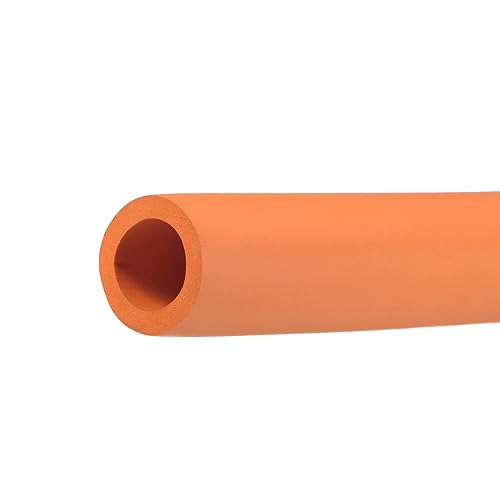 Rebower Rohr Isolierung Schläuche Wärme Konservierung Schaum Schläuche Griffe [für Sanitärinstallationen Isolierung Verpackung] - 28mm ID/3.3 Fuß/Orange von Rebower