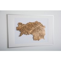 Custom Framed 3D-Printed Landscape Models Custom Framed 3D-Printed Landscape Models von ReburgStudio