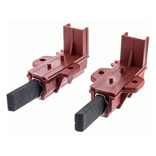 2x Kohlebürsten Motorkohlen Schleifbürsten 5x12,5x32mm 6,3mm AMP mit Halter für Welling-Motoren wie C00196539 C00273898 482000023145 481281718952 von Recamania