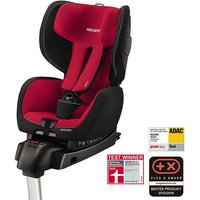 Recaro - Kindersitz Optiafix Autokindersitz Autositz Sitz Kinderautositz Isofix Racing Red von Recaro