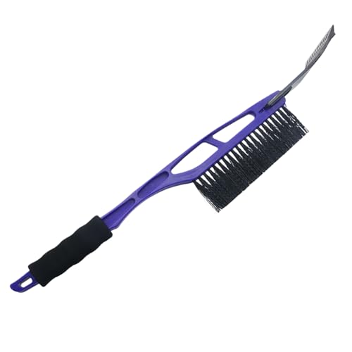 Rechory Auto Eiskratzer, Auto Schnee Entfernung Bürste, Anti-Rutsch-Multifunktions-Eiskratzer für Küche Outdoor Auto Auffahrt Terrasse Boden Balkon Fenster Camping Ausflug von Rechory