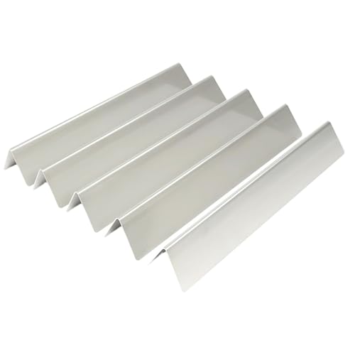 Rechory Wärmeabweiser für Grill | Heizplattenersatz – Edelstahl-Grillzubehör, Aromatherapie-Schienen für Outdoor-Kochen, tägliches Versammeln, Damen, Herren, Reisen, Grillen, Camping von Rechory