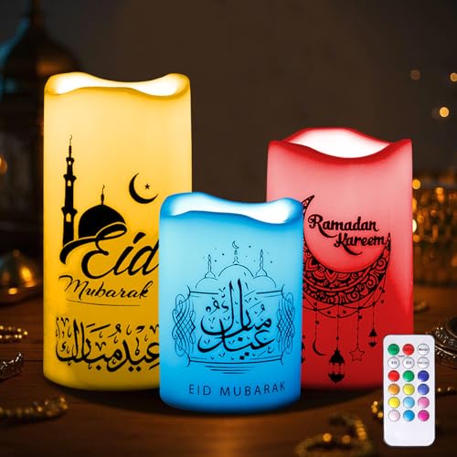 Ramadan Deko LED Teelichter mit Timer,Ramadan Dekoration Led Kerzen Flackernde Flamme,Flammlose Kerzen mit Fernbedienung Timerfunktion,Elektrische Kerzen Flackernd Votivkerzen Ramadan Deko LED Teelichter mit Timer,Ramadan Dekoration Led Kerzen Flackernde Flamme,Flammlose Kerzen mit Fernbedienung Timerfunktion,Elektrische Kerzen Flackernd Votivkerzen von Recitem