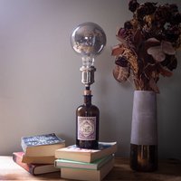 Monkey 47 Gin Flasche Licht - Handgefertigte Flaschen Upcycled Recycled/Umweltfreundliche Lampe U.k. Hauptstecker von ReclaimedByJay