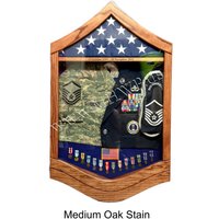 Air Force Chevron Uniform Vitrine - 3x5 Flagge von Recognitions