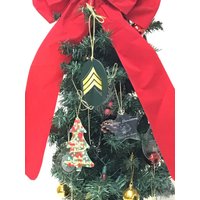 Army E-5 Sergeant | Sgt 3D Weihnachtsanhänger Army E-5 Sergeant | Sgt 3D Weihnachtsanhänger von Recognitions