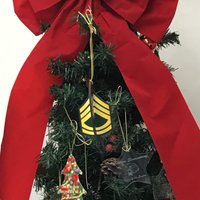 Army E-7 Sergeant First Class | 3D Christbaumschmuck von Recognitions