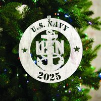 Navy Logo Weihnachtsschmuck Navy Logo Weihnachtsschmuck von Recognitions