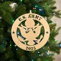Us Army Logo Weihnachtsanhänger Us Army Logo Weihnachtsanhänger von Recognitions