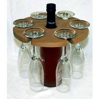 Weinglas-Caddy - Für 6 Gläser Weinglas-Caddy - Für 6 Gläser von Recognitions