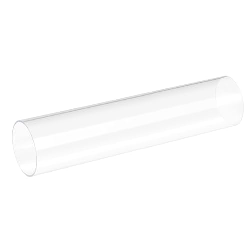 Recogwood Acrylrohr, transparent, starr, rund, 41 mm, Innendurchmesser, 45 mm Außendurchmesser, 200 mm, für Lampen und Laternen, Wasserkühlsystem Recogwood Acrylrohr, transparent, starr, rund, 41 mm, Innendurchmesser, 45 mm Außendurchmesser, 200 mm, für Lampen und Laternen, Wasserkühlsystem von Recogwood