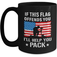 Gefallener Soldat Kaffeebecher | Stolzer Veteran Silhouette American Flag Tasse Us Schlachtfeldkreuz von RecommendedbyVanessa