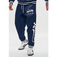 Recovered Sweathose "NFL Seahawks Emerald City", mit gestreiften Bündchen Recovered Sweathose "NFL Seahawks Emerald City", mit gestreiften Bündchen von Recovered