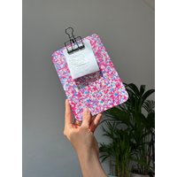 Mini-Klemmbrett Aus Recyceltem Kunststoff | Handgemachter Eco-Empfangshalter Benutzerdefinierter Nachhaltiger Geldscheinhalter Clip Für Notizen von Recycledin