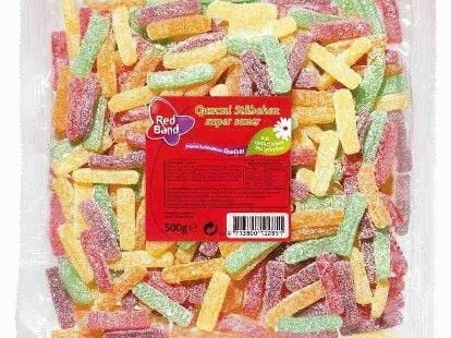 Red Band Gummistäbchen super sauer 500 g von Red Band