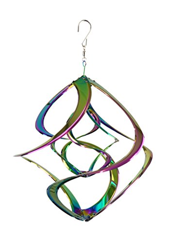 Red Carpet Studios 31065 Hanging Cosmix Windspiel Double Helix Rainbox von Red Carpet Studios