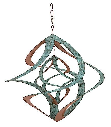 Red Carpet Studios 31061 Cosmix Windspiel Double Helix, Copper & Patina von Red Carpet Studios