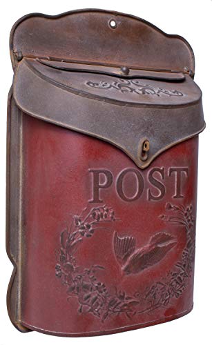 Red Co. CWIGIFTS Briefkasten, verschiedene Designs Country Rustic Large Rostrot Red Co. CWIGIFTS Briefkasten, verschiedene Designs Country Rustic Large Rostrot von Red Co.