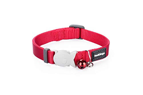 Red Dingo Einfarbiges Katzenhalsband, 12 mm, Halsumfang 20-32 cm von Red Dingo