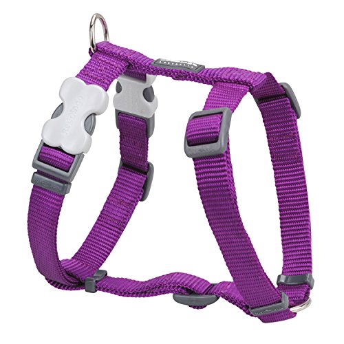 Trilus DH-ZZ-PU-15 Nylon Hundegeschirr, violett, S von Red Dingo