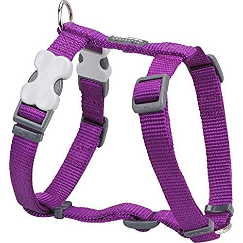 Trilus DH-ZZ-PU-SM Nylon Hundegeschirr, violett, XS von Red Dingo