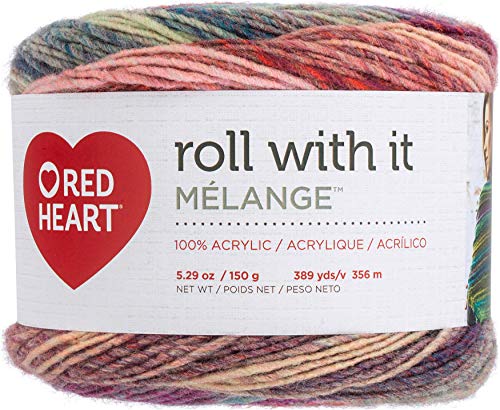Red Heart 587544 Garnrolle mit Melng Hollywood, Acryl, Einheitsgröße, 356 meter von Red Heart