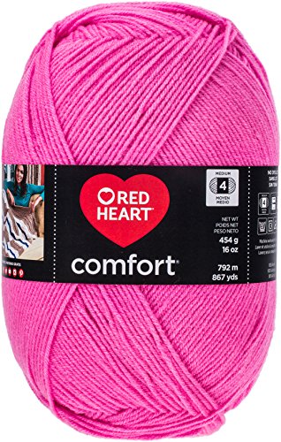 Red Heart Komfortgarn, Hot Pink von Red Heart