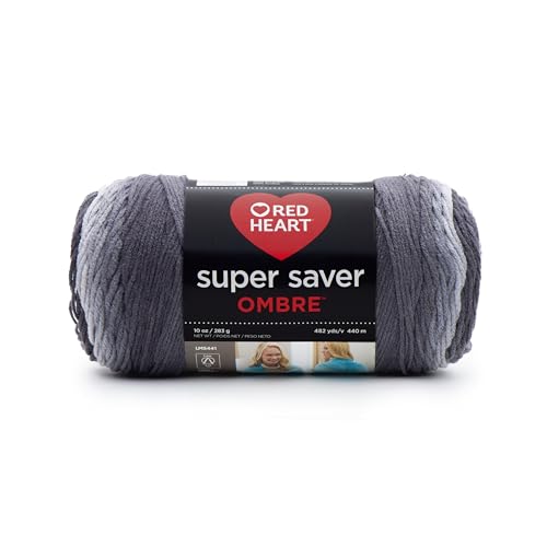 Red Heart RH Super Saver Ombre Anthrazit von Red Heart