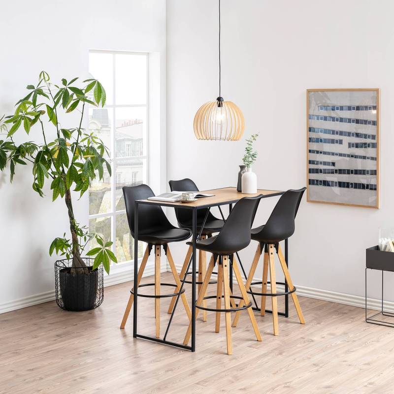 home24 Bartisch I 120 x 105 x 60cm Braun/Wildeiche Dekor home24 Bartisch I 120 x 105 x 60cm Braun/Wildeiche Dekor von home24