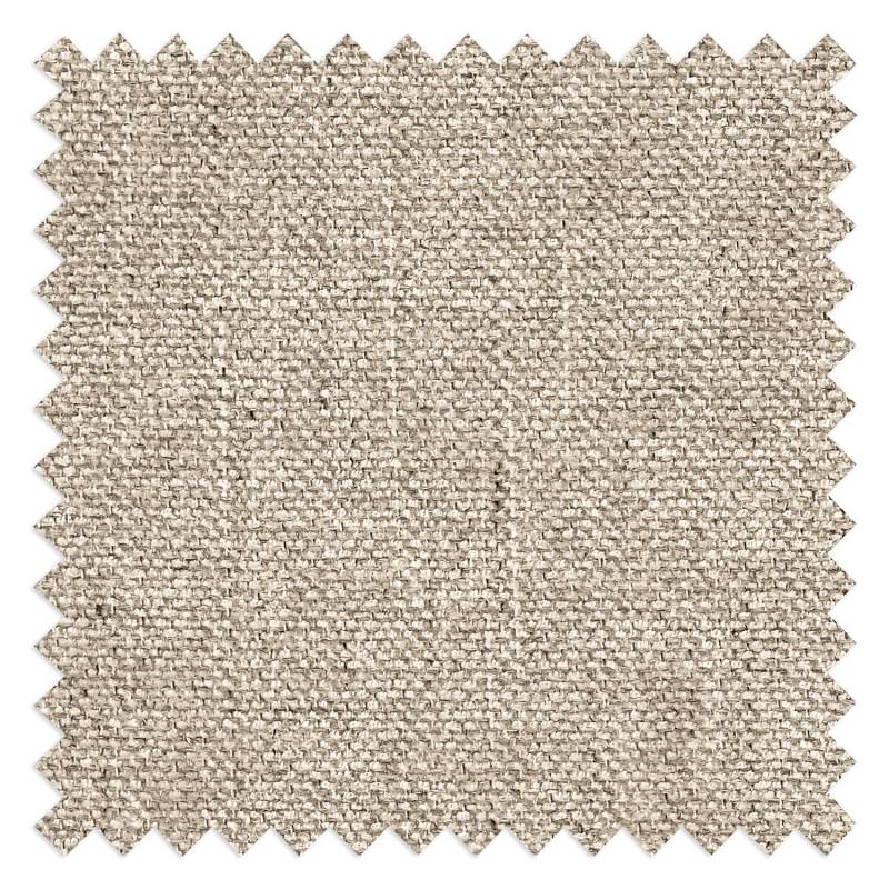 home24 Polsterhocker Badica 72 x 48 x 94cm Beige Dunkelbraun von home24