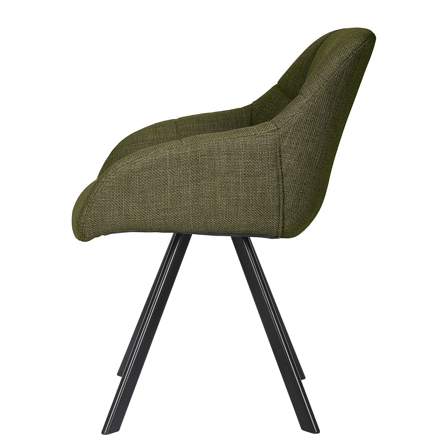 home24 Polsterstuhl Holek 2er-Set 57 x 83 x 65cm Grün/Antikgrün home24 Polsterstuhl Holek 2er-Set 57 x 83 x 65cm Grün/Antikgrün von home24