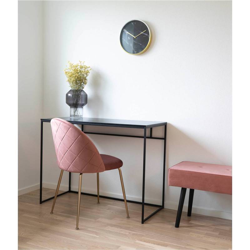 home24 Polsterstuhl Maxou I 2er-Set 51 x 78 x 52cm Pink/Babyrosa von home24